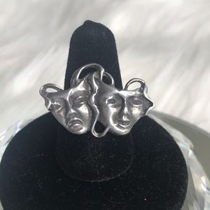 hellmut cordes Jewelry - Sterling silver theater mask ring 7 1/4 jewelry hellmut cordes Jewelry - Sterling silver theater mask ring 7 1/4 jewelry